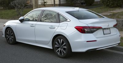 Eleventh generation Honda Civic rear