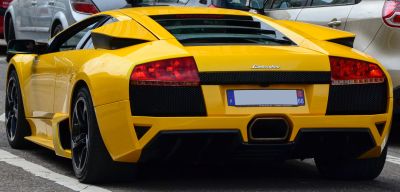 Lamborghini Murciélago LP 640 rear view
