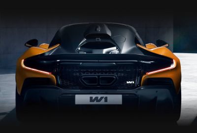 McLaren W1 exhaust