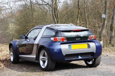 Smart Roadster Coupe convertible.